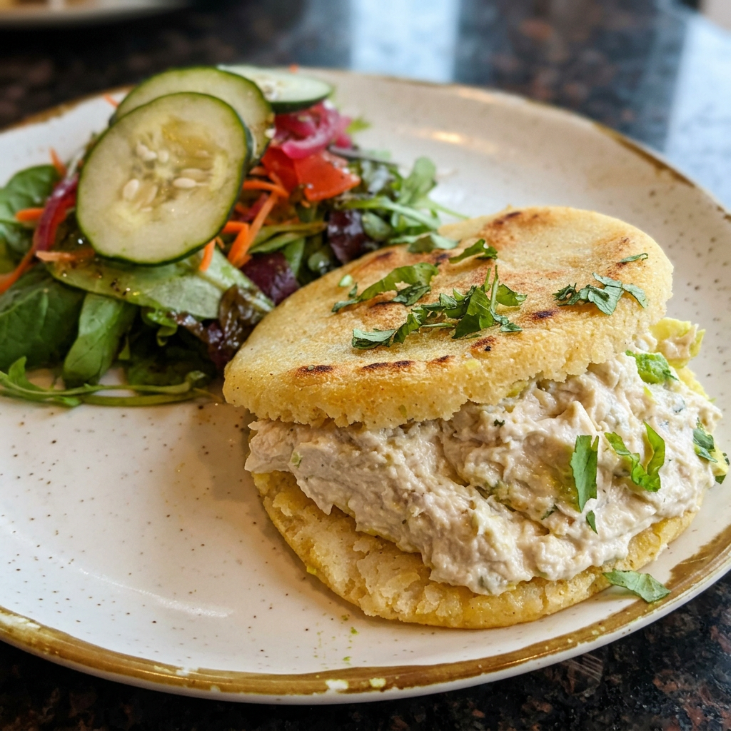 Arepas near Boston MA — Reina Pepiada at La Qchara